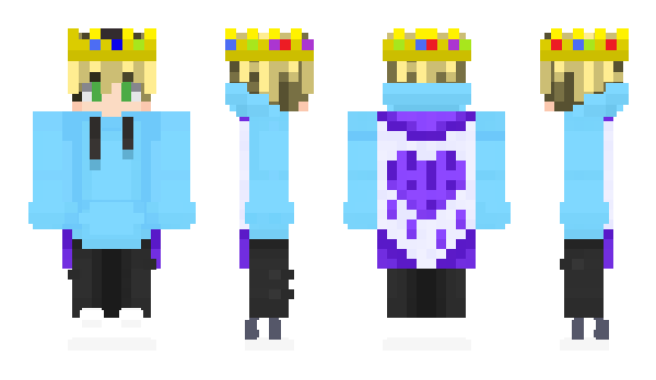 Minecraft skin SparklyCrown