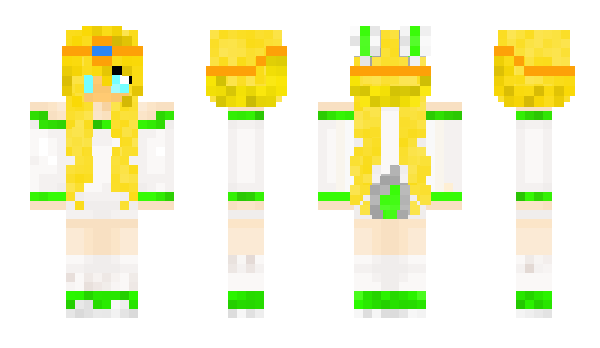 Minecraft skin Leeluu