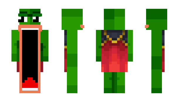 Minecraft скин по нику memepepe