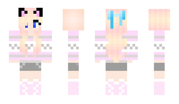 Minecraft skin MaMoi