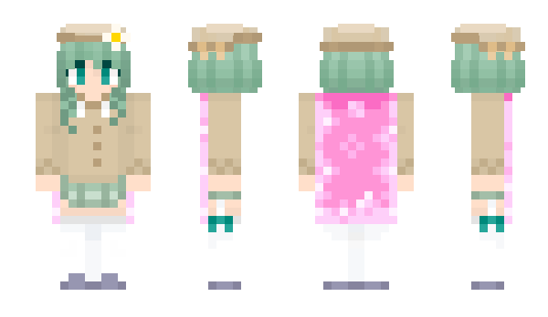 Minecraft skin pIuck