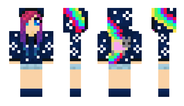 Minecraft skin nyanprincess