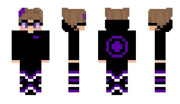 Minecraft skin Inhumanite