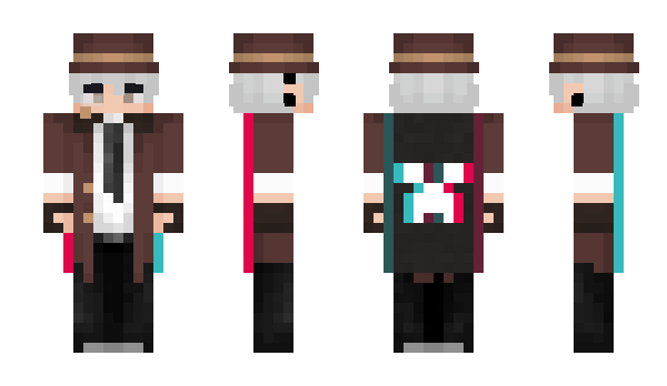 Minecraft skin Wh1TeJRY