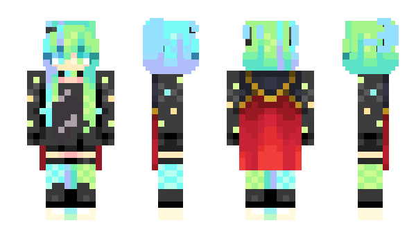 Minecraft skin morena_who