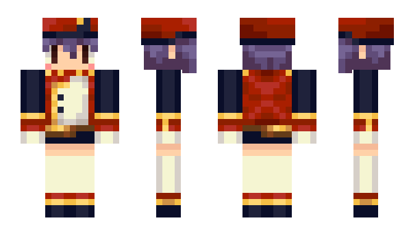 Minecraft skin ubuki