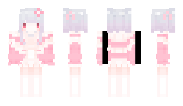 Minecraft skin rokunekosan