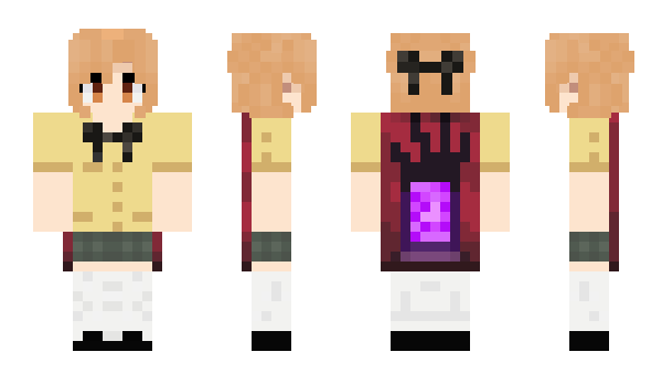 Minecraft скин по нику biquine