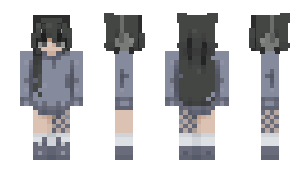 Minecraft skin ChikaC