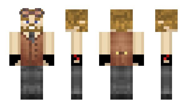 Minecraft skin Fluorgis