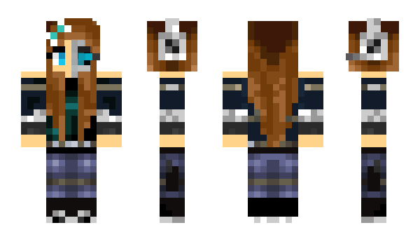 Minecraft skin Agriana