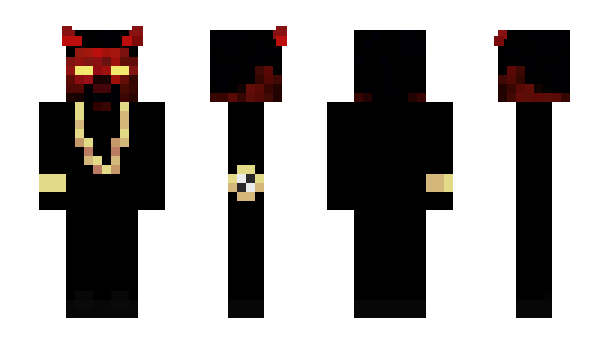 Minecraft skin SatanSteve666