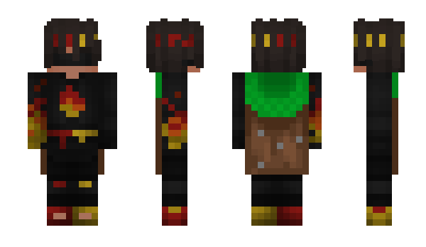 Minecraft скин по нику FlameFragger0825