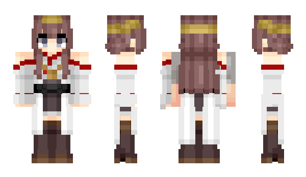 Minecraft skin Kongou_