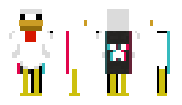 Minecraft skin Ikun_Rap_kun
