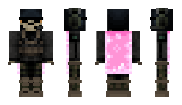 Minecraft skin german_crow