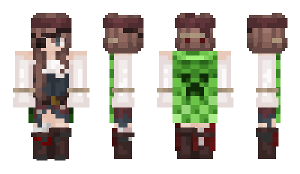 Minecraft skin IsaMedsz