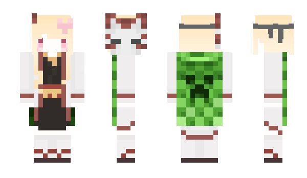 Minecraft skin krytane