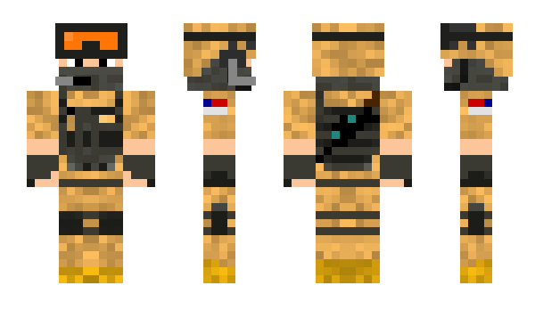 Minecraft skin Carlos413