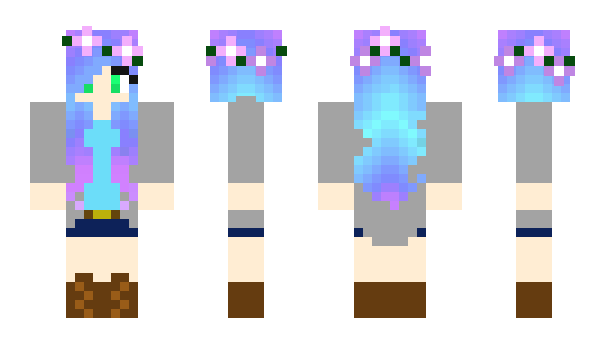 Minecraft skin GalaxyGirl17