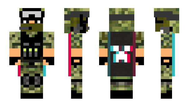 Minecraft скин по нику HG3MONAS