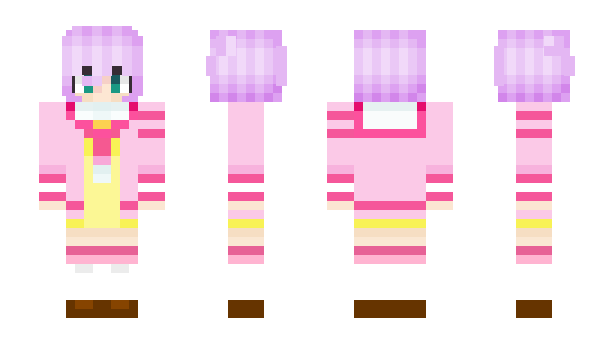 Minecraft skin microbikini