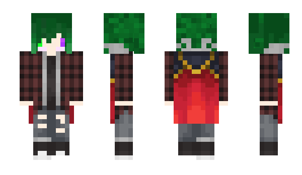 Minecraft skin Cr4wfish