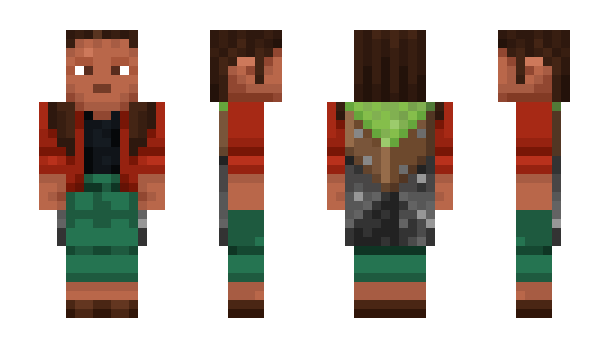 Minecraft skin bobbyrosaaa