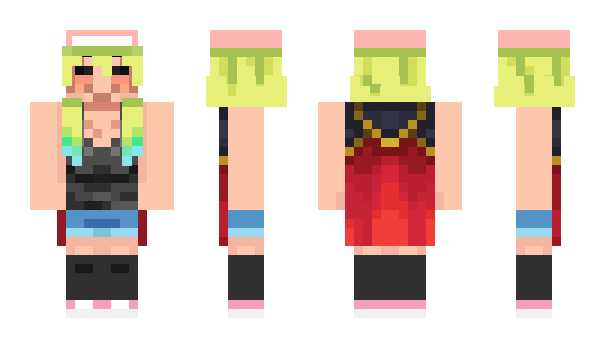 Minecraft skin Oshiri