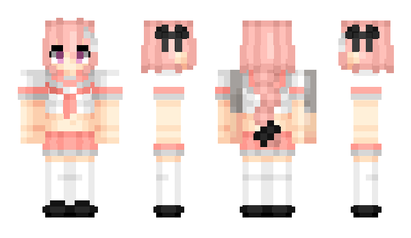 Minecraft skin cutewoman