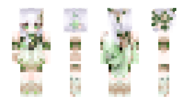 Minecraft skin BuerNahida