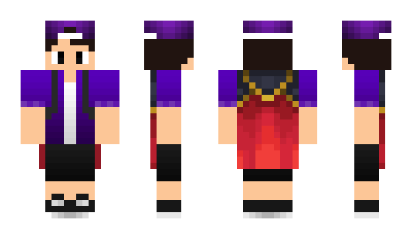 Minecraft skin Rafiinhaa