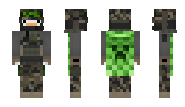 Minecraft skin NuklearEnte