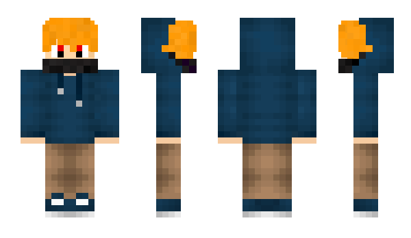 Minecraft skin Orange1015
