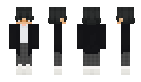 Minecraft skin TG_BW