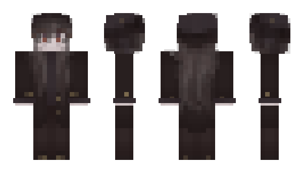 Minecraft skin Incendie