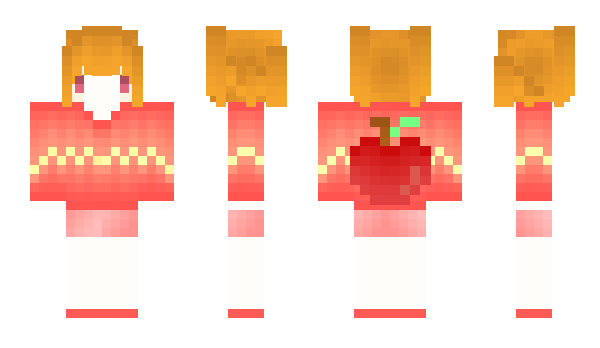 Minecraft skin MrApple_tw