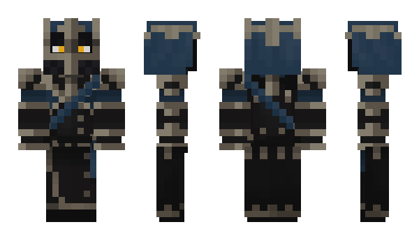 Minecraft skin Raiden