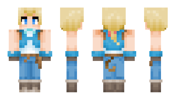 Minecraft skin Plaka