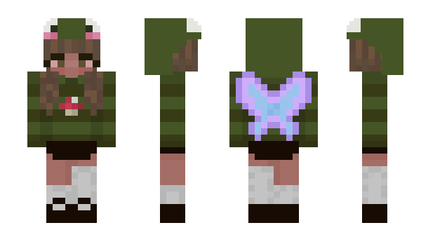 Minecraft skin ewkj