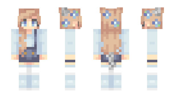 Minecraft skin Blueyd