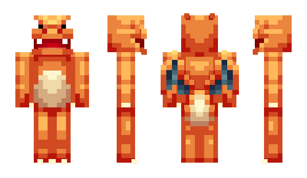 Minecraft skin sexycharizard