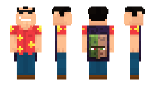 Minecraft skin ScoreSpy