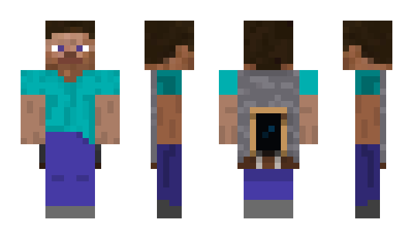 Minecraft скин по нику ImOnlyAHuman