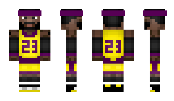 Minecraft skin LBJ