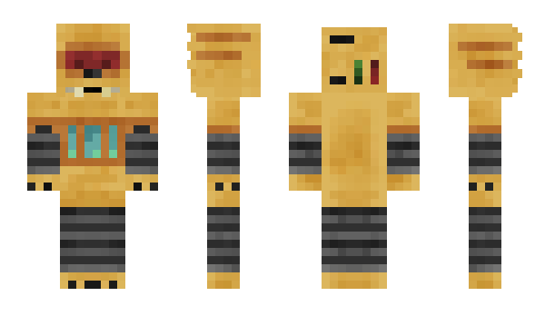 Minecraft skin rock2000