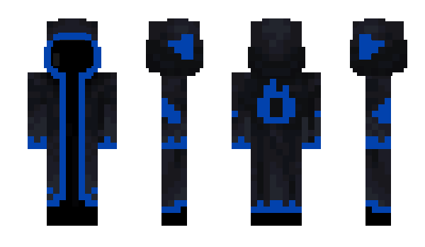 Minecraft скин по нику Blue_Galaxy