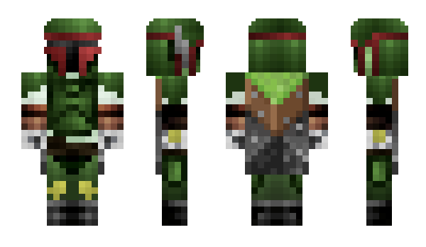 Minecraft skin R0ubarb