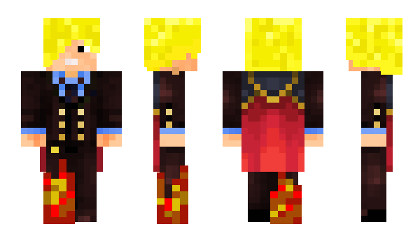 Minecraft skin Vividu