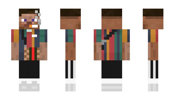 Minecraft skin Pochonbleu